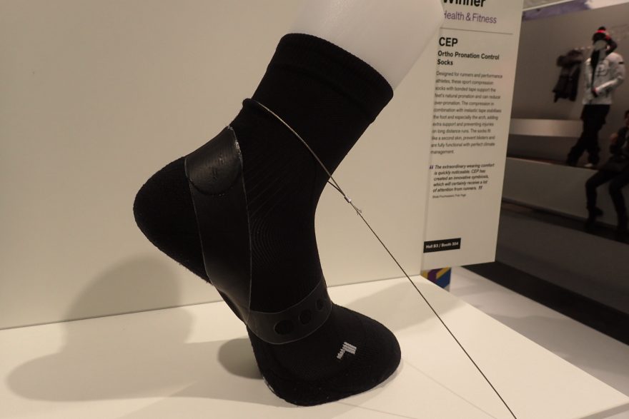 ISPO Award Health and Fitness CEP Ortho Pronation Control Socks.