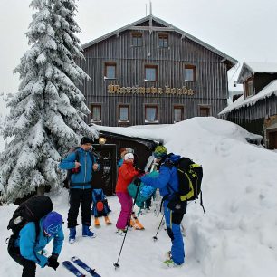 Takhle vypadá testování Direct Alpine Couloir Plus během skialpových přechodů Krkonoš.