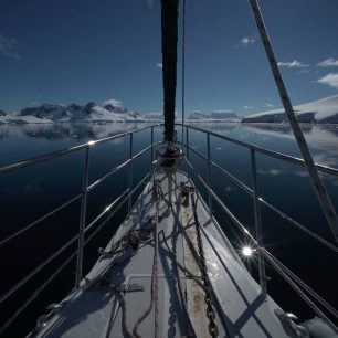Na lodi, Antarktida