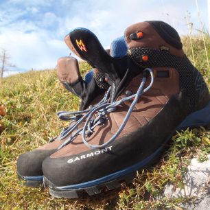 Po túře v oblasti Dachsteinu - Garmont Toubkal GTX.