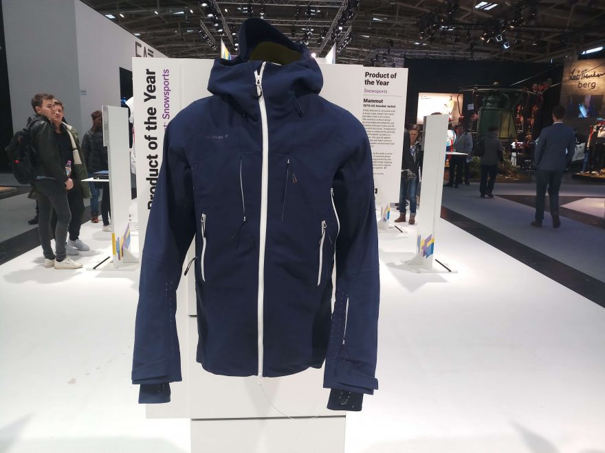 MAMMUT Lyžařská bunda SOTA HS Hooded Jacket.