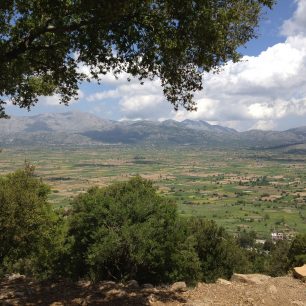 Planina Lassithi patří k zemědělským oblastem Kréty.