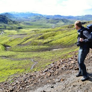 Laugavegur - trek přes islandské Duhové hory, kolem sopek a ledovců.