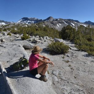 John Muir Trail v Kalifornii prochází také věhlasný národní park Yosemite.