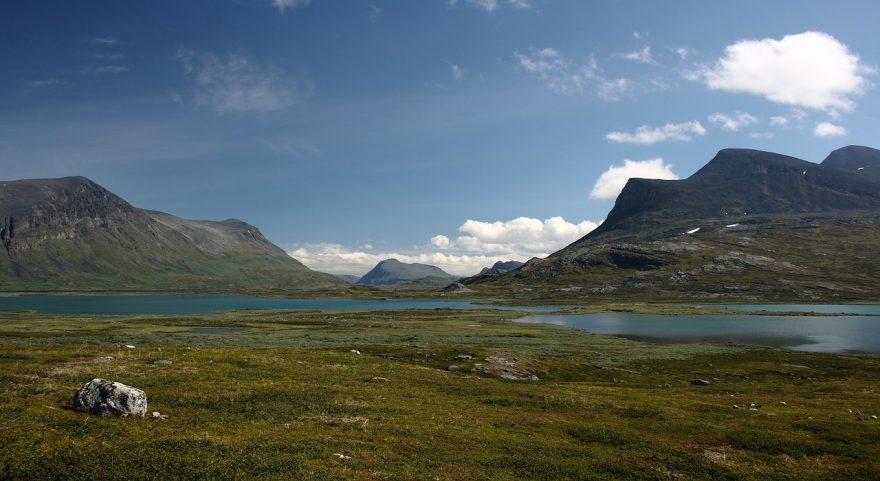 Kungsleden prochází divočinou švédského Laponska.