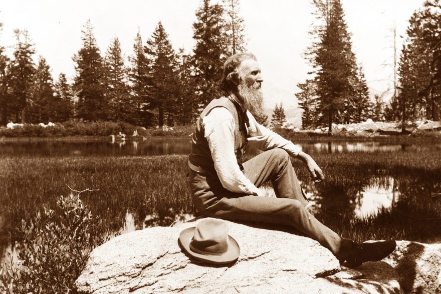 John Muir - otec myšlenky amerických národních parků - archiv Kongresové knihovny USA