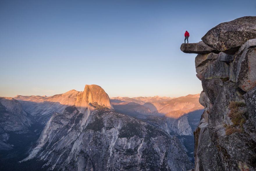 Ikonou Yosemite je legendární kupole Half Dome čili v překladu Polovičního dómu.