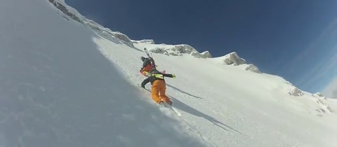 Extrémní lyžovačka ve Slovinsku + VIDEO