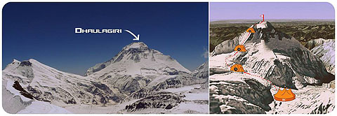 V základním táboře pod Dhaulagiri (8167 m) zahynuli v lavině Ján Matlák a Vladimír Švancár