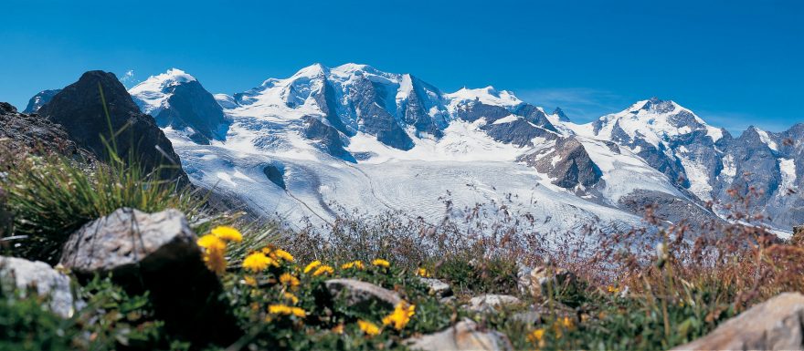 Snadno dostupné švýcarské čtyřtisícovky – Breithorn, Allalinhorn, Weisshorn a Bernina