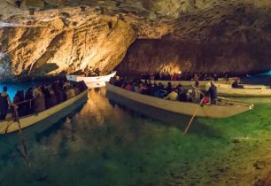 St. Leonard - největší podzemní jezero u Sionu