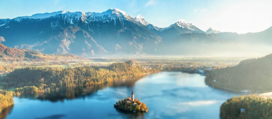 SALOMON BĚŽECKÉ TRASY: SLOVINSKO: zaběhejte si kolem krásných jezer Bled a Bohinj