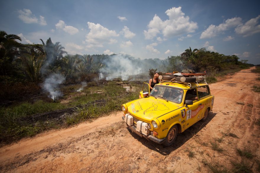 Trabant v brazilské džungli