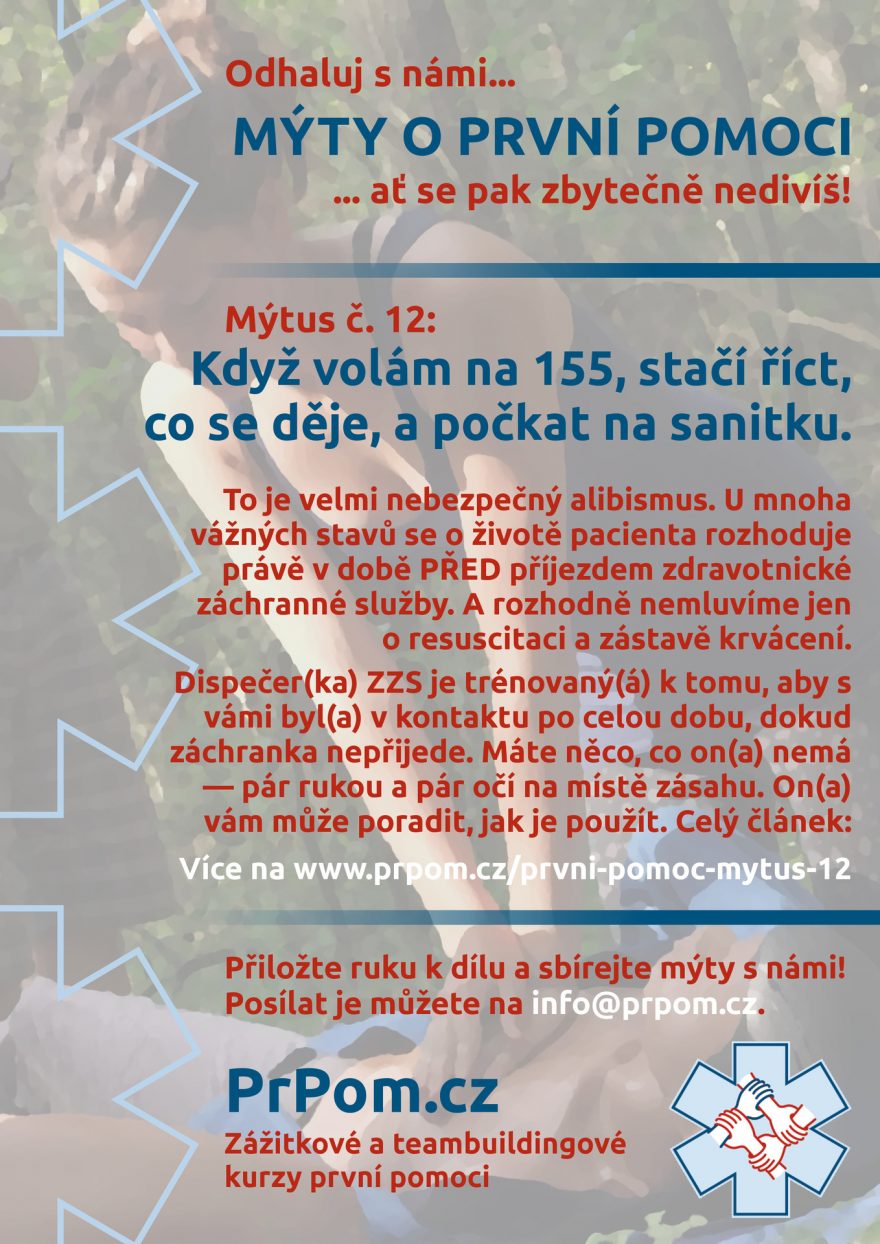 Mýtus o první pomoci č. 12