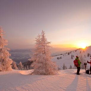 Zima v Korutanech, foto  Franz Gerdl, Kärnten Werbung