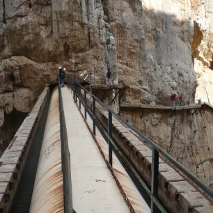 Mostek na Caminito del Rey