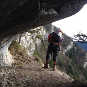 A kam dál? Via ferrata du Tichodrome