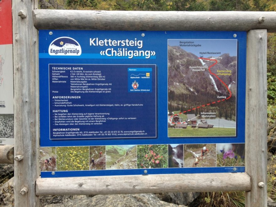 Klettersteig Chäligang