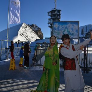 Oblibu získala hora Titlis u indických turistů díky Bollywoodským filmům.