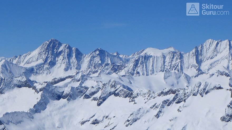 Panorama Diechterhornu, Bernské Alpy, Švýcarsko