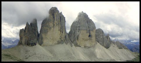 Výstup na Tre Cime di Lavaredo cestou Comici &#8211; Dimai