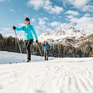 Kitzbühelské Alpy jsou rájem i pro běžkaře, Rakousko