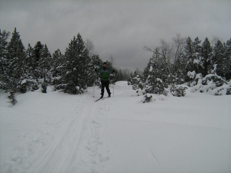 Neupravená cesta nad Klíny, Krušné hory