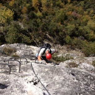 Perfektně zajištěná cesta, Via ferrata du Belvedere