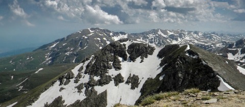 Výstup z Albánie na vrchol Golem Korab v hraničním pohoří Korabi