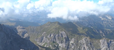 Výstup na Volušnicu v pohoří Prokletije