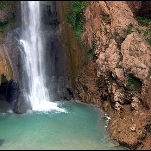 Vodopád Cascada Gola de la Serpiente