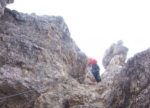 Klettersteig zur Büllelejochhütte